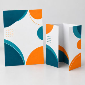 Folheto A4 e folder